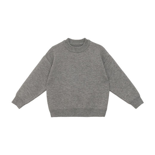 加绒加厚童装男童高领打底衫 儿童一体绒A类毛衣针织衫 商品图4