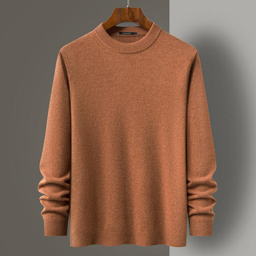 【羊毛羊绒】罗蒙经典男士加厚羊毛衫男保暖羊毛衫舒适男羊毛衫羊绒衫 商品图1