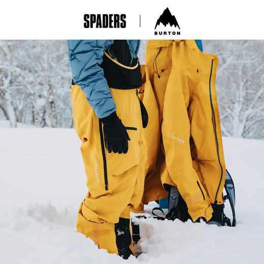 24/25BURTON雪服M AK GORE TUSK BIB GOLDENROD 商品图4