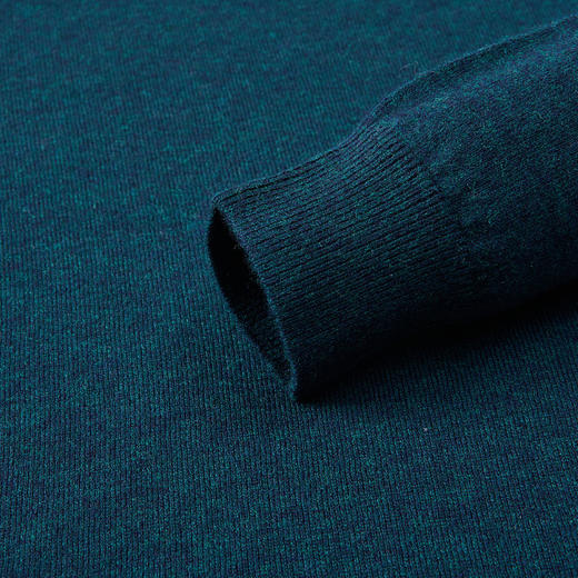 【100绵羊毛】罗蒙男士经典纯色羊毛衫男圆领男士羊毛衫舒适保暖毛衣男 商品图9