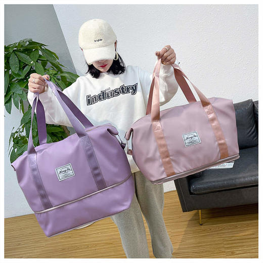 【YW】无忧购休闲可拓展时尚运动干湿分离健身包旅行瑜伽包（截单后7天发货) 商品图1