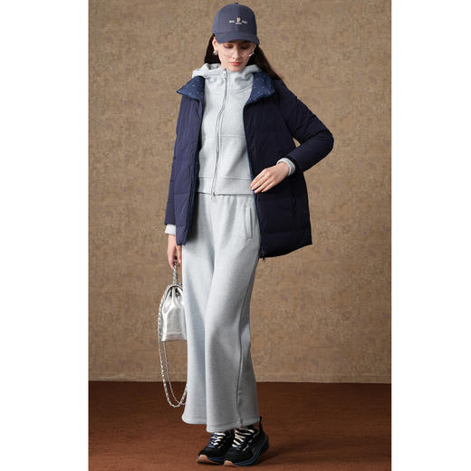 乔万尼新款羽绒服直筒显瘦版型两面穿设计EI4T667 商品图4