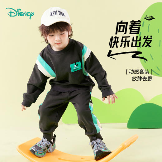 迪士尼春秋可爱卡通卫衣套装ZD1ET018 商品图1