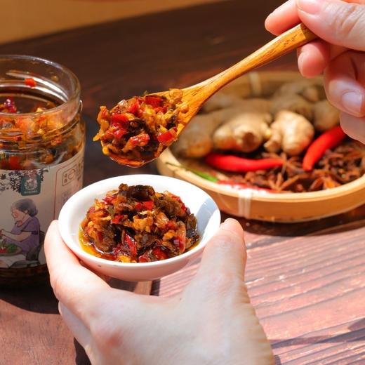 纯素食拌饭茶油外婆菜拌面佐料酱不含无蛋奶香辣湖南瓶装雪莱酱 商品图8
