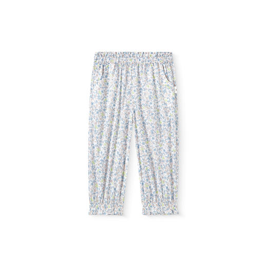 【商场同款】英氏儿童裤子夏季女童透气纯棉防蚊裤2025新款长裤 商品图4