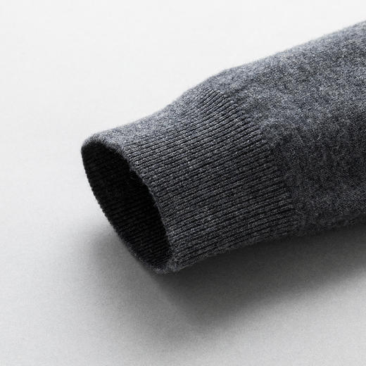 【100羊毛】罗蒙男士秋冬经典高领羊毛衫男保暖百搭男士羊毛衫毛衣男 商品图10