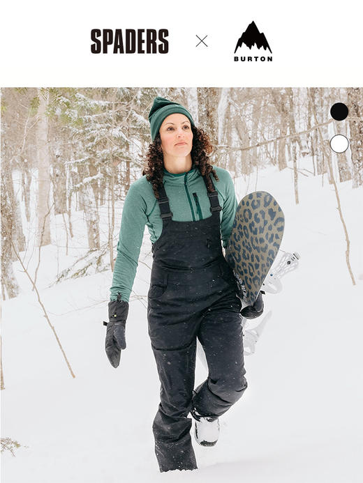 23/26BURTON雪服W AVALON BIB TRUE BLACK 商品图2