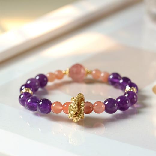 唐玲珑·紫水晶/粉水晶首饰， 这些水晶太美了，藏紫气东来，蕴温柔气息【G】 商品图3