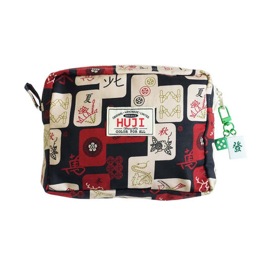 HUJI祤集Motley收纳包插画麻将 商品图2