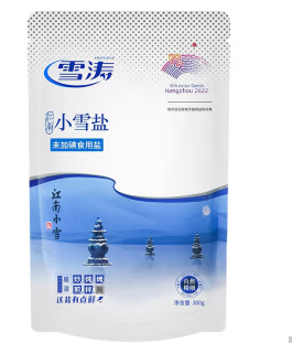 雪涛加碘小雪盐300g