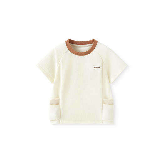 【商场同款】英氏儿童T恤夏季短袖透气男童防蚊T恤上衣2025新款 商品图4