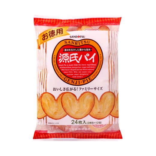 SANRITSU 蝴蝶酥饼 大袋装(糕点) 24枚 商品图0