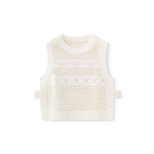 【高定系列】英氏儿童背心夏季无袖透气休闲女童网孔背心2025新款 商品图4