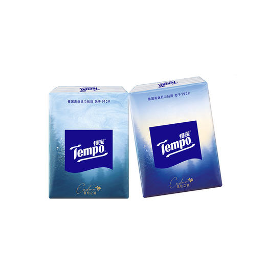 【积分兑换】得宝雪松之境手帕纸奢派便携面巾纸四层加厚7片6小包 商品图6