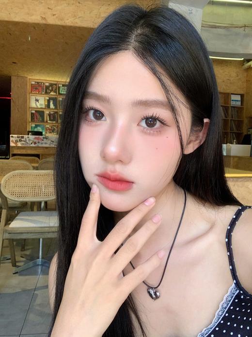 hushlens 桂圆奶巧/柔光滤镜 棕 温柔惨了 14.2mm 年抛2片装 商品图5