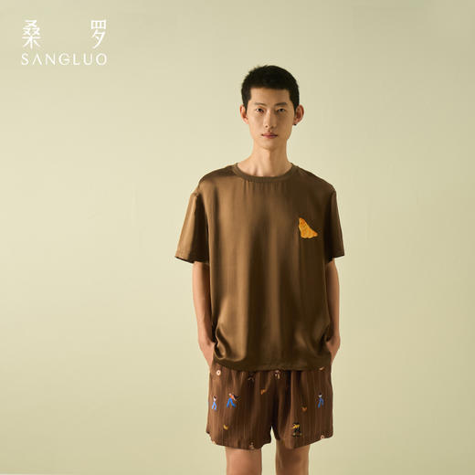 “早安系列”桑罗无性别T恤春夏情侣同款可外穿 商品图1