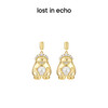 [捡漏价]lost in echo原创设计师款Yetti怪兽⽿环小众设计珍珠耳钉耳坠女 商品缩略图0