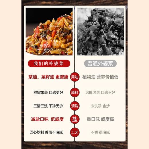 纯素食拌饭茶油外婆菜拌面佐料酱不含无蛋奶香辣湖南瓶装雪莱酱 商品图3