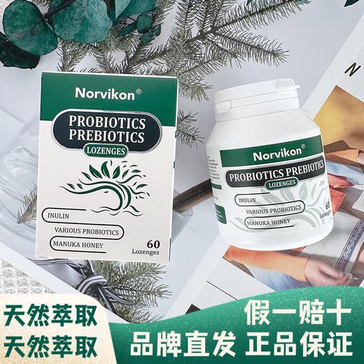 诺维肯清幽四联益生菌益生元片  72g（1.2g×60片） 商品图0