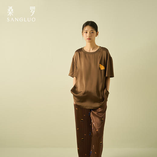 “早安系列”桑罗无性别T恤春夏情侣同款可外穿 商品图4