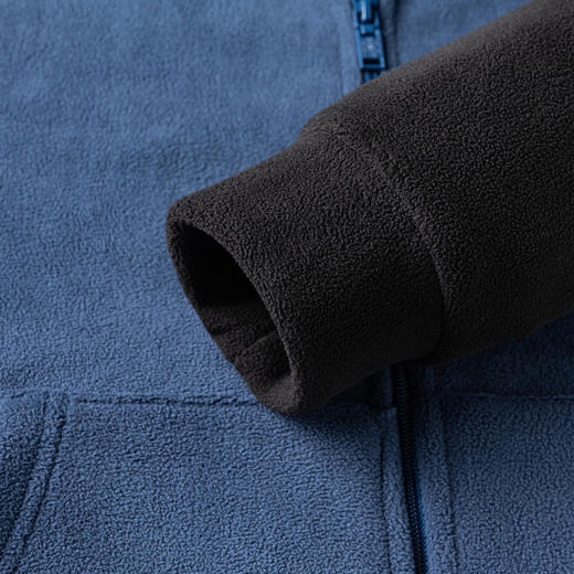 【双面奥利绒】罗蒙男士秋冬百搭加绒外套时尚休闲摇粒绒外套男夹克 商品图9