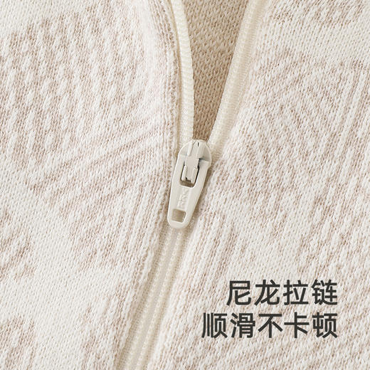 【高定系列】英氏儿童外套春夏男女童毛织外套山羊绒连帽2025新款 商品图3