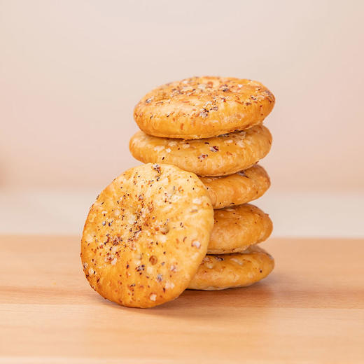 徽美好再来 黑松露火腿肉松烧饼脆 酥脆爽口 独立包装 86g/袋 商品图3