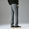 罗蒙简约男士纯色休闲裤保暖百搭舒适休闲男亲肤透气潮流裤子男 商品缩略图3