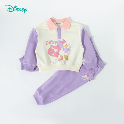 迪士尼春季可爱卡通女童卫衣套装ZD1ET012 商品图6