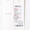 EITIE爱特爱气质V领显瘦设计感喇叭袖黑色衬衫上衣2025春新款A2513521 商品缩略图6