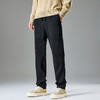 罗蒙纯色简约男士休闲裤保暖百搭舒适休闲裤男亲肤透气潮流裤子男 商品缩略图2