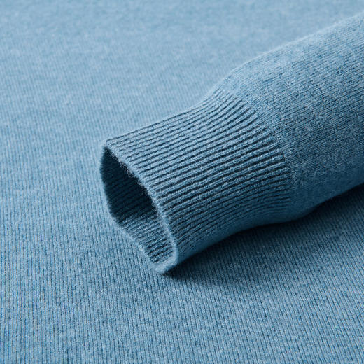 【100羊毛】罗蒙男士冬款羊毛衫纯色简约百搭休闲通勤羊毛衫保暖毛衣男 商品图7