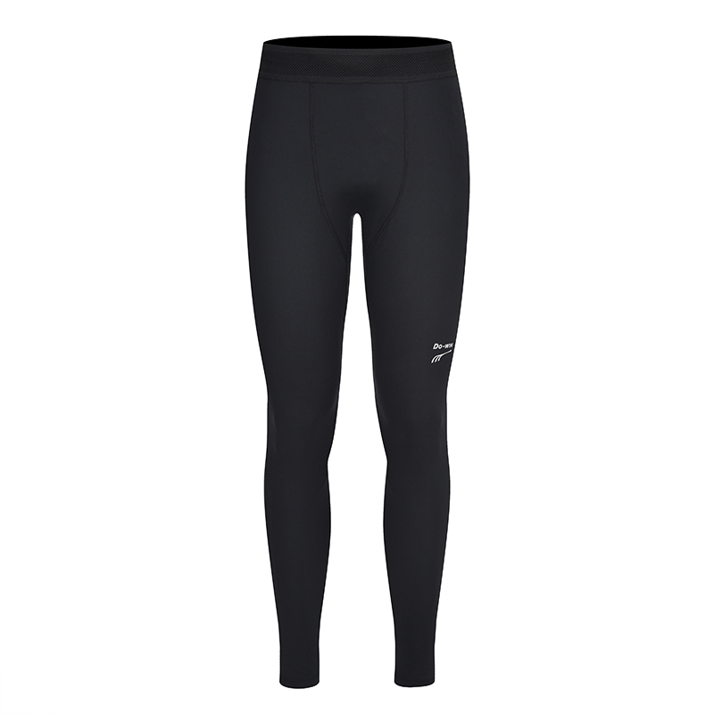 多威紧身裤新款男士高弹压缩裤吸湿速干长裤3842363