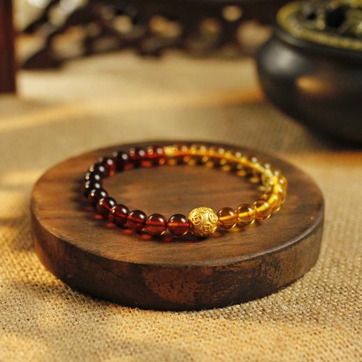 东岳山海-琥珀盈财手串 商品图2