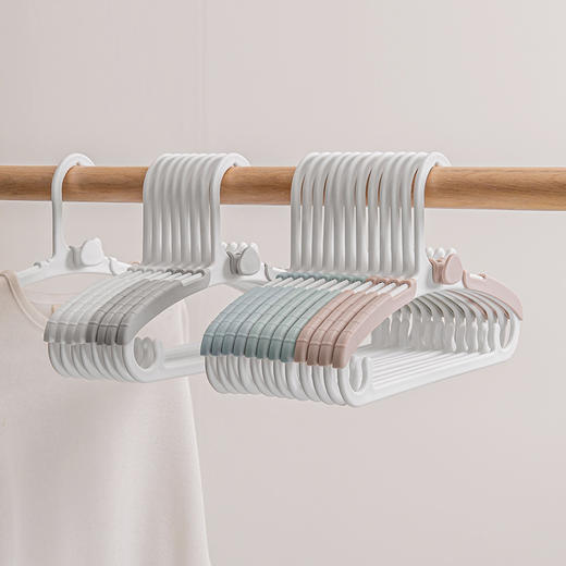 【6种规格可选】新款娜家可伸缩儿童衣架 商品图1