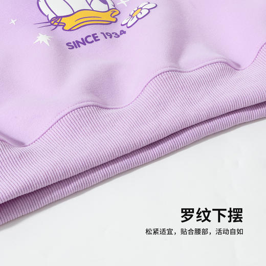 迪士尼新款女童卡通套头卫衣小童长袖卫衣中大童打底衫套头卫衣ZD1ES005 商品图12
