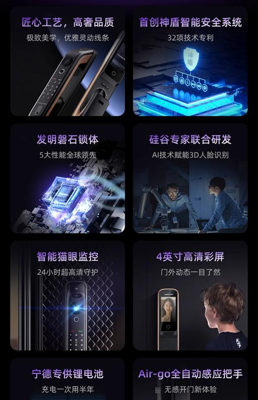 【南京焕新】凯迪仕密码锁 K20ProMaxV2 可预约时间上门安装 商品图2