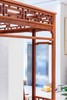 红桥红  家具严选  缅甸花梨(大果紫檀） 【定制款 艾克款六柱四簇云纹架子床】 商品缩略图4