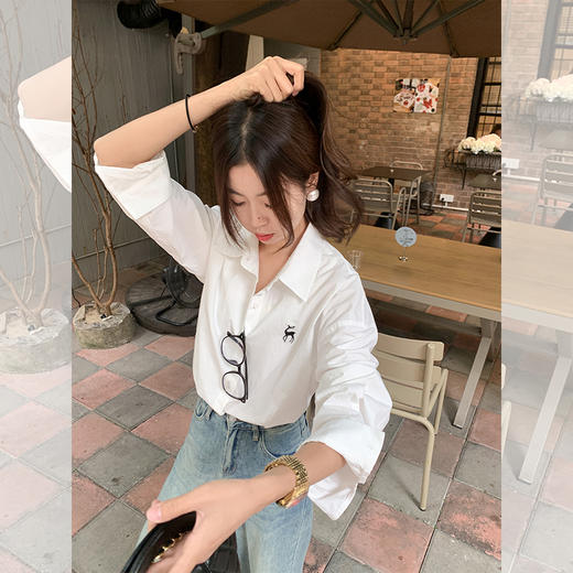 <曾小咸推荐>新品现货秒杀！卖完下架不再补 ！微信粉丝打折价！！3色长袖衬衫 日常159.99/件 立减70 秒杀89.99/件！！ 商品图2