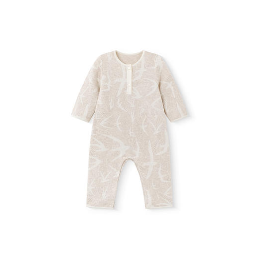 【高定系列】英氏婴儿连体衣春夏季山羊绒长袖男童女童连体衣新款 商品图4