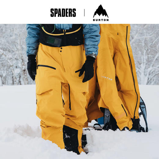24/25BURTON雪服M AK GORE TUSK BIB GOLDENROD 商品图1