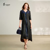 TANGY Collection/2025天意精品春季新品中国风女士莨绸连衣裙 商品缩略图0