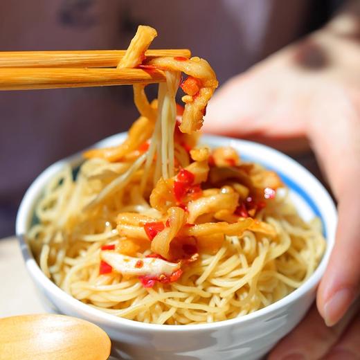 纯素食茶油萝卜丁拌饭拌面佐料酱不含无蛋奶香辣萝卜干放牛娃素酱 商品图1