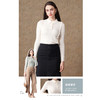 【两色可选】乔万尼冬新款羊绒打底衫纯色气质修身减龄设计款EI4M638 商品缩略图3