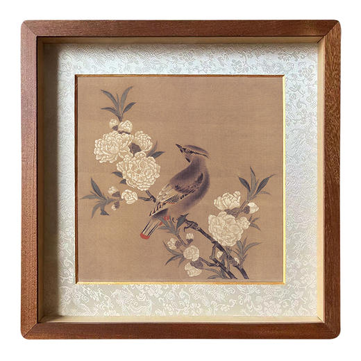 宋代花鸟实木框画 客厅卧室装饰画书房挂画 商品图4