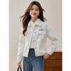 【1件75折】熙世界浪漫复古花边立领衬衫女长袖法式衬衣显瘦上衣2025春秋新款 商品缩略图4