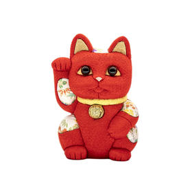 【潮玩】柿沼东光 招财猫 红色 大号