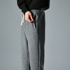 罗蒙简约男士纯色休闲裤保暖百搭舒适休闲男亲肤透气潮流裤子男 商品缩略图6