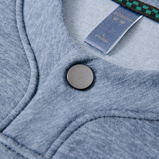 【含羊毛蚕丝】罗蒙男士秋冬款休闲时尚毛衣男针织衫百搭通勤套头毛衣卫衣 商品图6