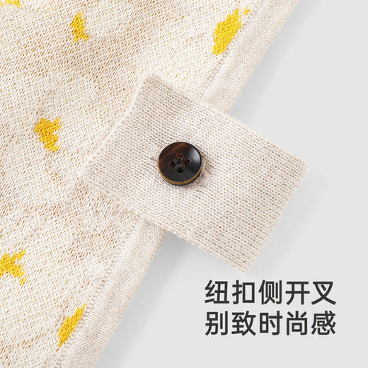 【高定系列】英氏儿童背心春夏季山羊绒圆领女童羊绒背心2025新款 商品图3